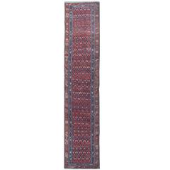 Antique Persian Malayer Runner 8