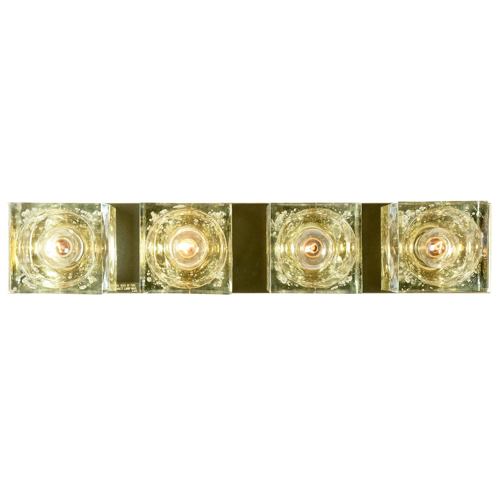 Modern Wall Sconce by Sciolari for Lightolier, circa 1976 For Sale