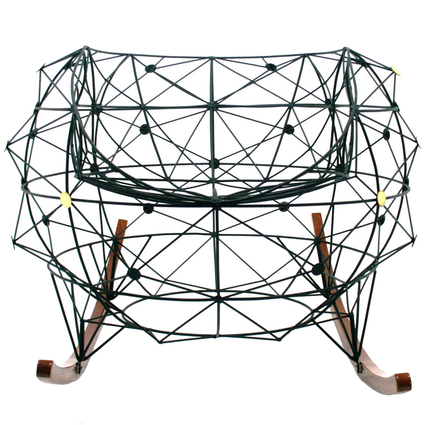 Baltasar Portillo "Constellation Rocker" Functional Art Chair 2016 For Sale