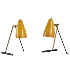 Pair of Table or Wall Lamps by Stilnovo