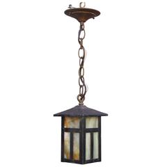 1910 Arts & Crafts Pendant Light