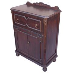 1920s Angeles Furniture Company Writing Desk or Cabinet