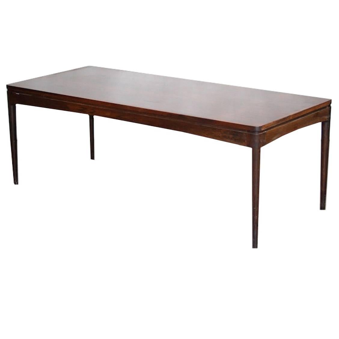 Rosewood Danish Coffee Table by Christian Linneberg For Sale