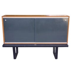 Mid-Century George Nelson for Herman Miller Cabinet or Credenza on Slat Bench