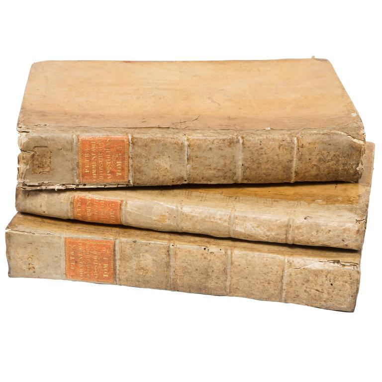 17th Century Vellum Books For Sale at 1stdibs