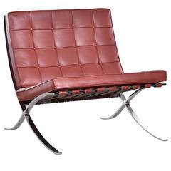 Antique Barcelona Chair by Ludwig Mies van der Rohe for Knoll
