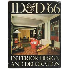 "Id&D 66 Interior Design and Decoration,  Jacqueline Inchbald" Book, 1965