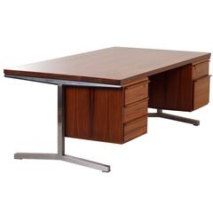 Rosewood Executive Desk by Theo Tempelman for AP Originals, 1960s