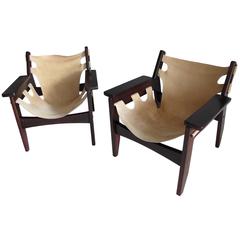 Pair of Kilin Armchairs by Sergio Rodriques 