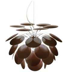 Chocolate Discoco 53 Suspension Pendant Light by Christophe Mathieu Marset Spain