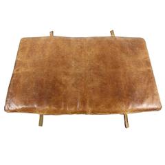 1940s Leather Gym Mat