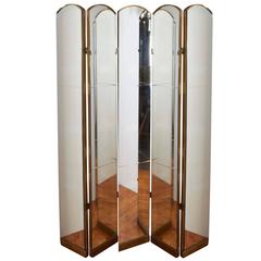 Pair of Arched Five-Panel Room Dividers 10