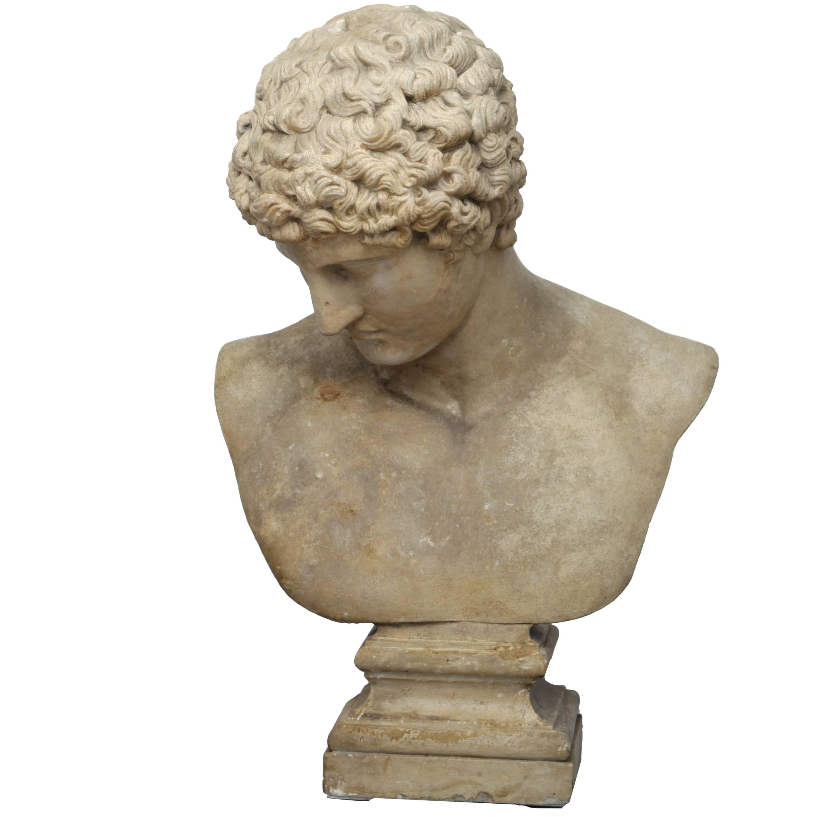 Copy of the Capitoline Antinous, 19th Century