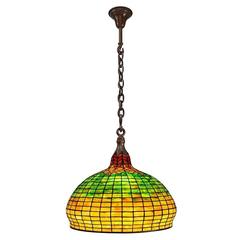 Tiffany Studios New York "Geometric" Chandelier 11
