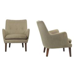Pair of Easy Chairs by Arne Vodder