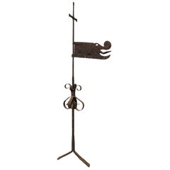 Swedish Iron Weather-Vane with Dragon with Date 1704