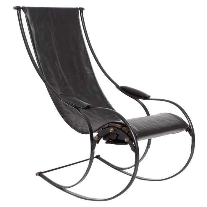 R.W. Winfield and Co. Steel Rocking Chair at 1stDibs | r w winfield ...