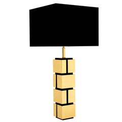 Table Lamp Raid in Polished Brass Finish