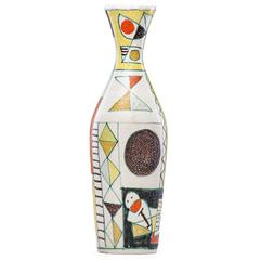 Guido Gambone Monumental Mid-Century Abstract Vase