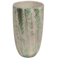 Studio Pottery Vase by Nancy Wickham