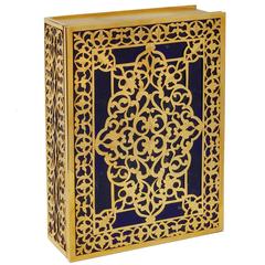 PRECIOUS one of a kind memories' box in lapis by Laura G Art with Heart 8