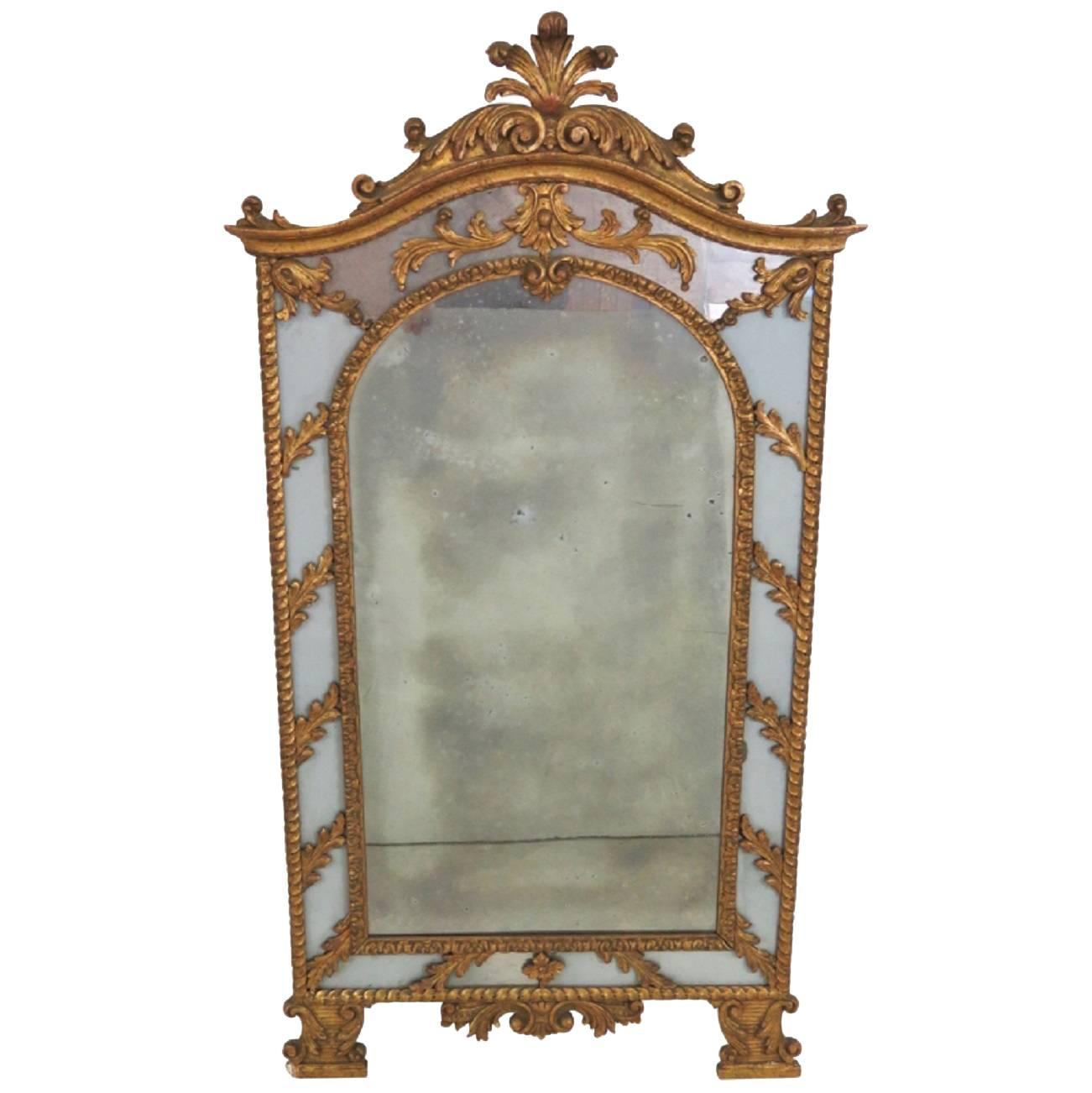 19th Century Italian Gilt Mirror