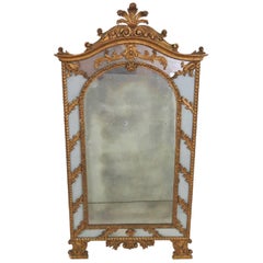 19th Century Italian Gilt Mirror