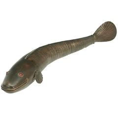 Antique Fishing, Medina Style Articulated Fish