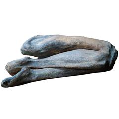 Captivating Sculpture Pair of Legs, the Netherlands, 1950s 9