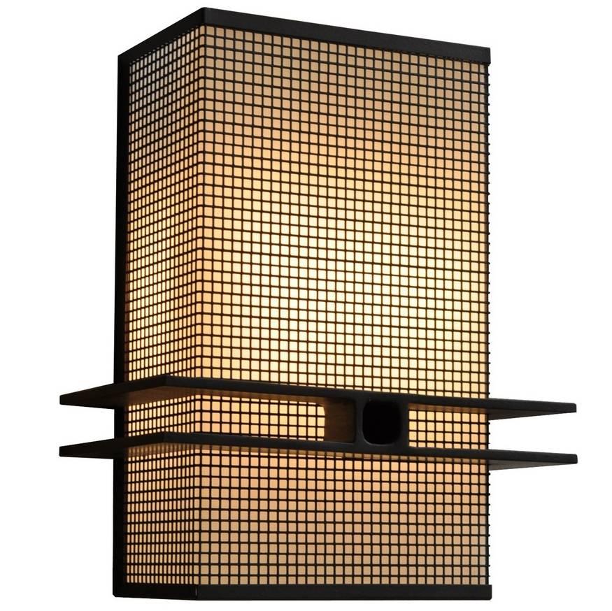 Square Mesh Modern Wall Sconce For Sale