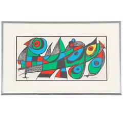 Original Joan Miró “Escultor for Japan” Lithograph, circa 1960 5