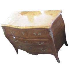 19th Century French Marble-Top Commode or Chest 19th Century French Marble-Top Commode or Chest