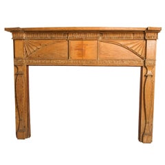 Federalist Style Pine Mantle