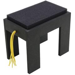 Design Chess: Knight Stool by Wintercheck Factory in Black 12