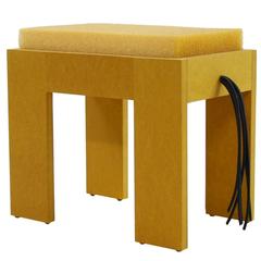 "Design Chess" Knight Stool by Wintercheck Factory in Yellow 10