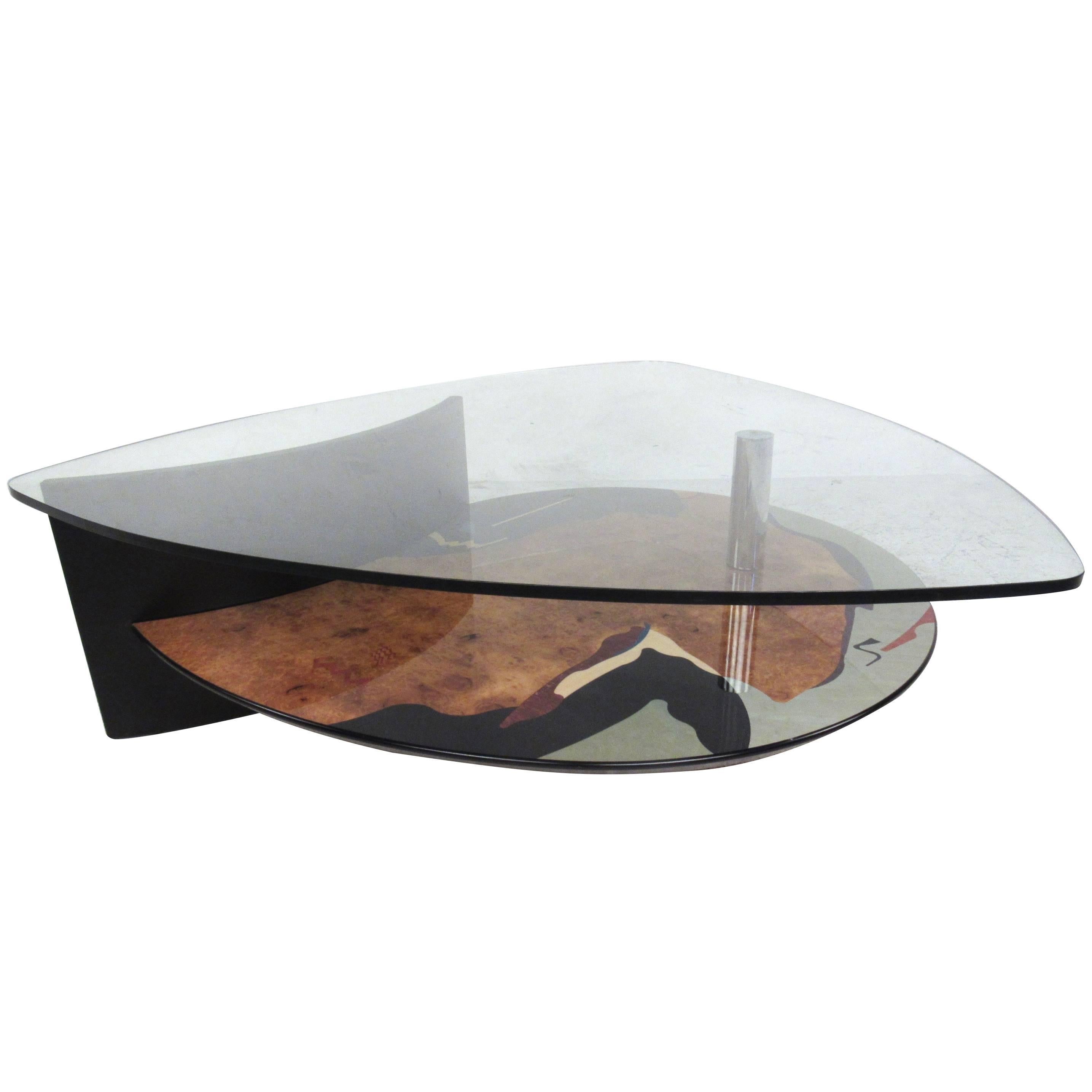 Contemporary Modern Sculptural Coffee Table at 1stDibs