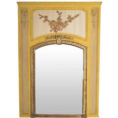 Louis XVI Style Trumeau Mirror