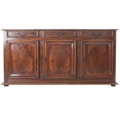 French 19th Century Walnut Enfilade