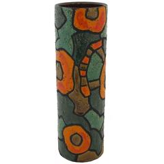 Raymor Ceramic Vase, Italy, Signed 1960s