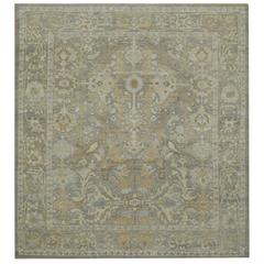 Hand-Knotted Persian Sultanabad Rug