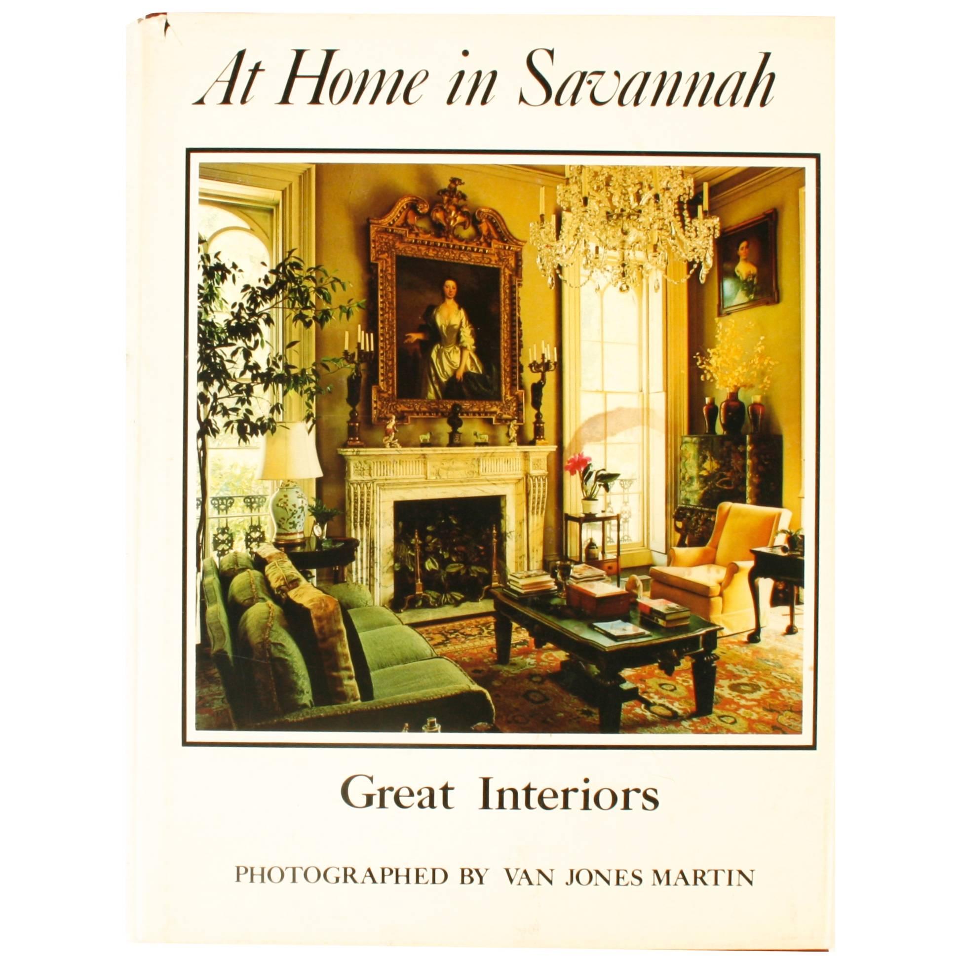 At Home in Savannah, Great Interiors, First Edition For Sale