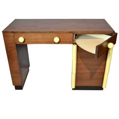 Gilbert Rohde Mahogany Vanity and Mirror for Cavalier, circa 1931 1