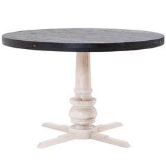 "Saloon Table" with Reclaimed Cedar from NYC Water Tower and Maple 5