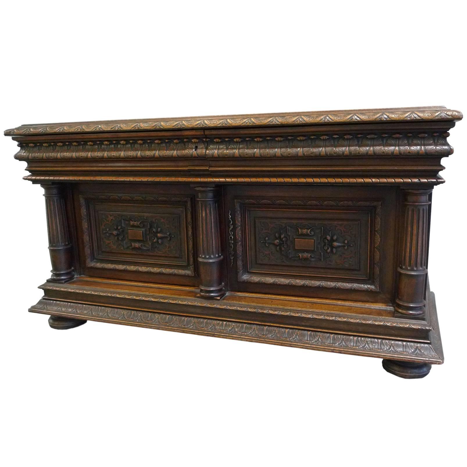 Late 19th Century Cabinet Chest by Goumain Frères