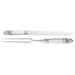 Georg Jensen, Acorn Pattern, Carving Set