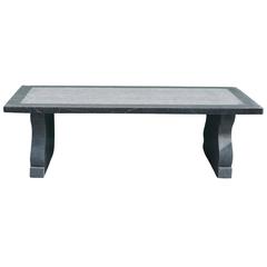 Ghent Belgian Blue Stone Table 10