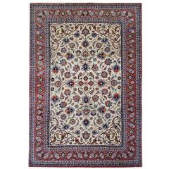 Antique Persian Isfahan Rug 5