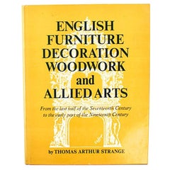Englische englische Möbeldekoration und angewandte Kunst von Thomas Strange, 1st Ed