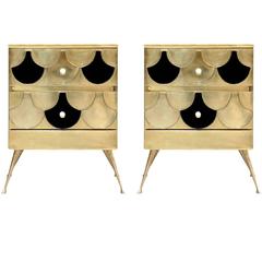 Vintage Pair of Italian Nightstands