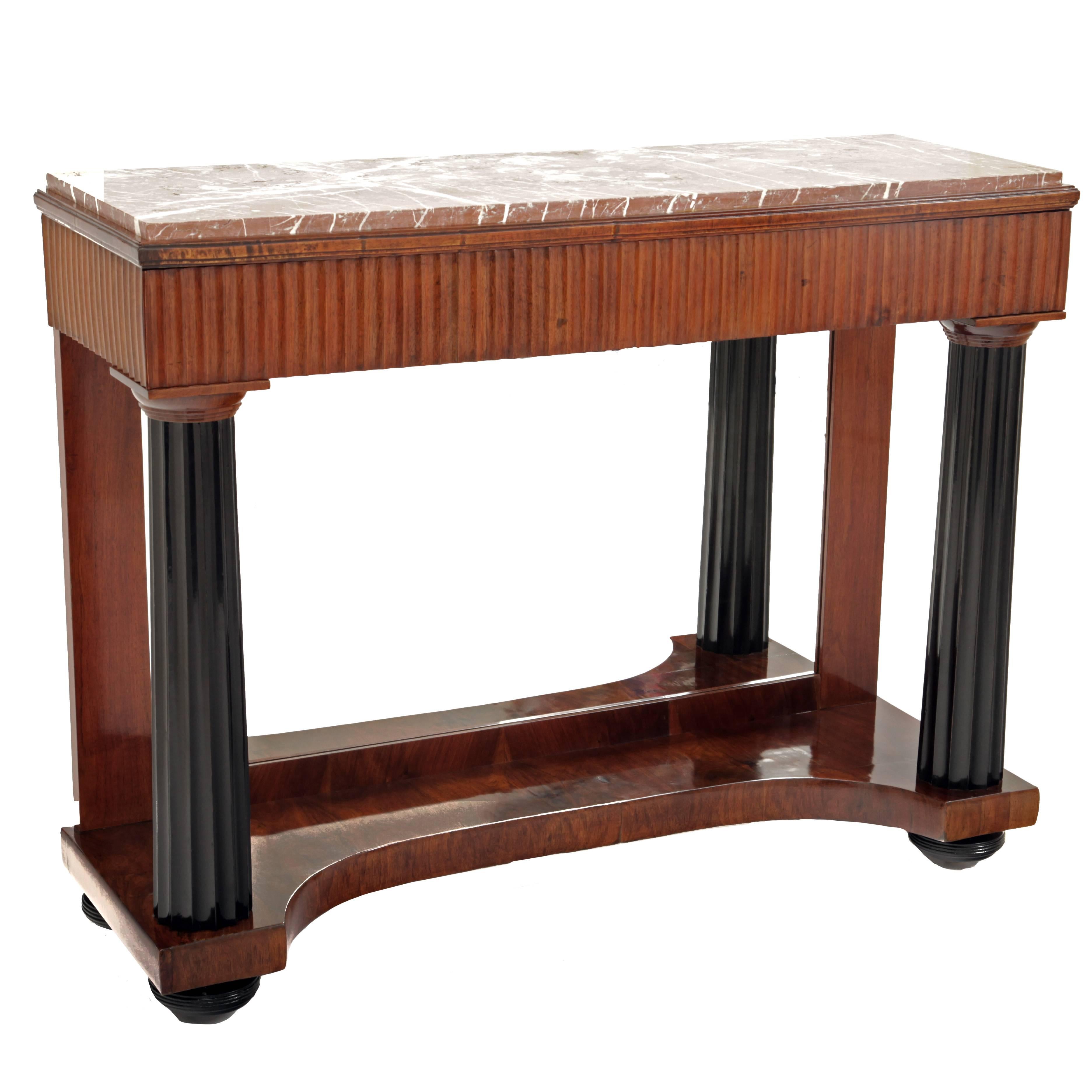 Neoclassical Console Table Italy, 19th Century